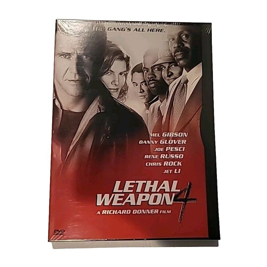 Lethal Weapon 4 (DVD, 1998, Premiere Collection) Snapcase - BRAND NEW & SEALED