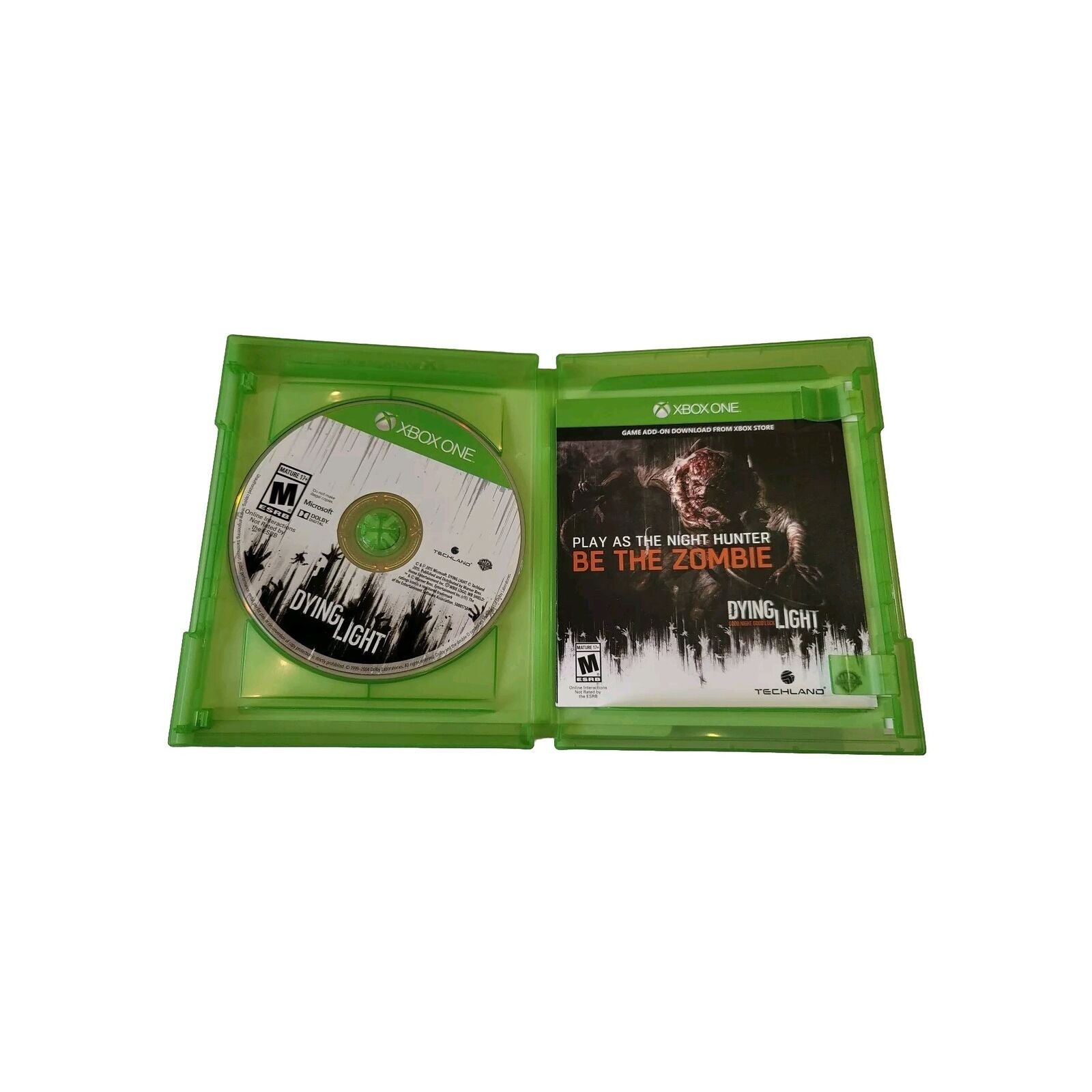 Dying Light (Microsoft Xbox One, 2015) CIB