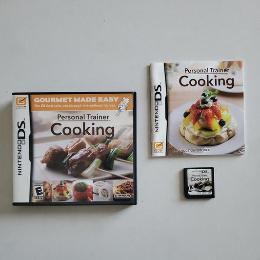 Personal Cooking Trainer - Video Game for Nintendo DS - 2008 - COMPLETE