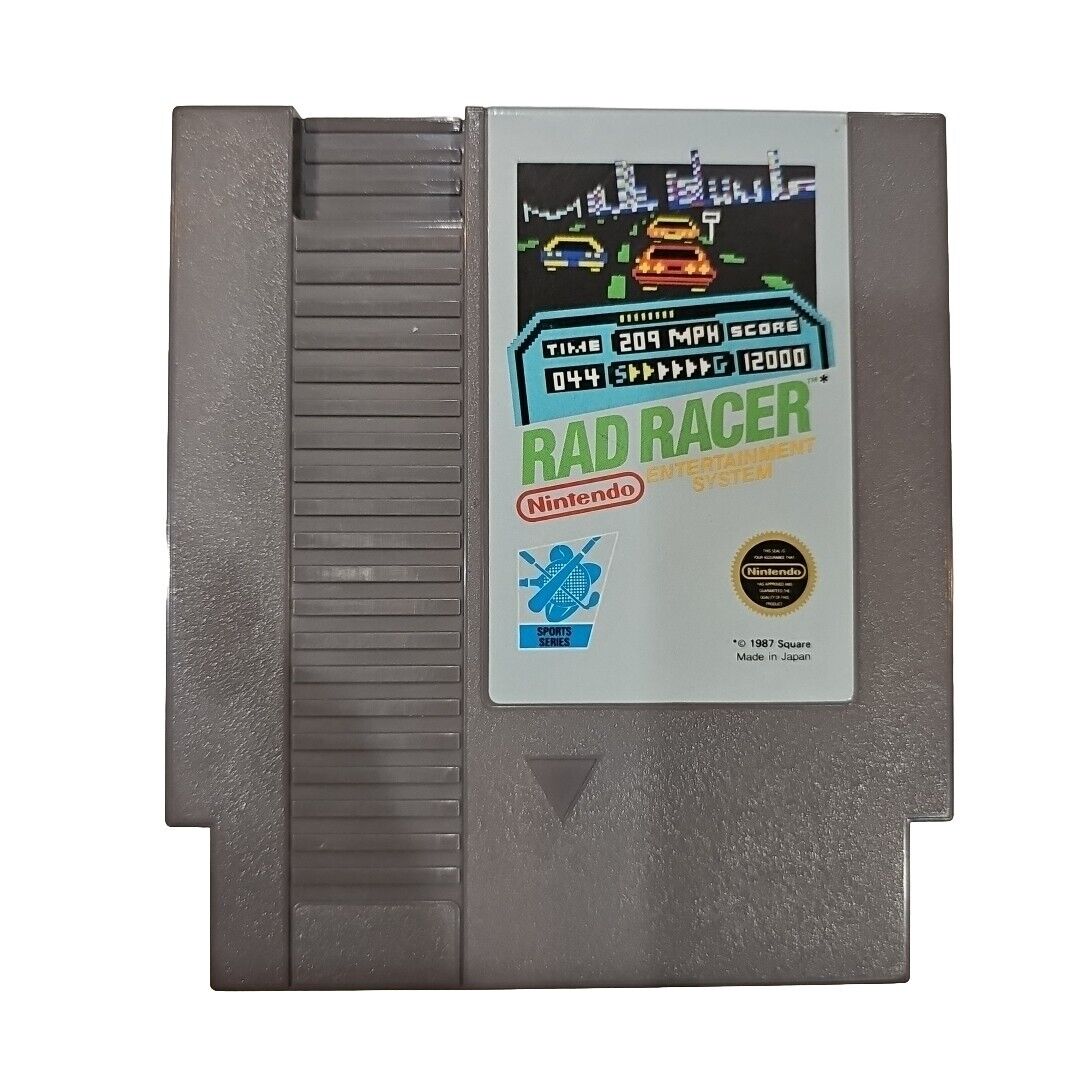 Rad Racer 5 SCREW VARIANT (Nintendo Entertainment System NES)