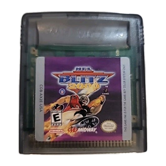 NFL Blitz 2000 Nintendo Game Boy Color 1999 Working Tested