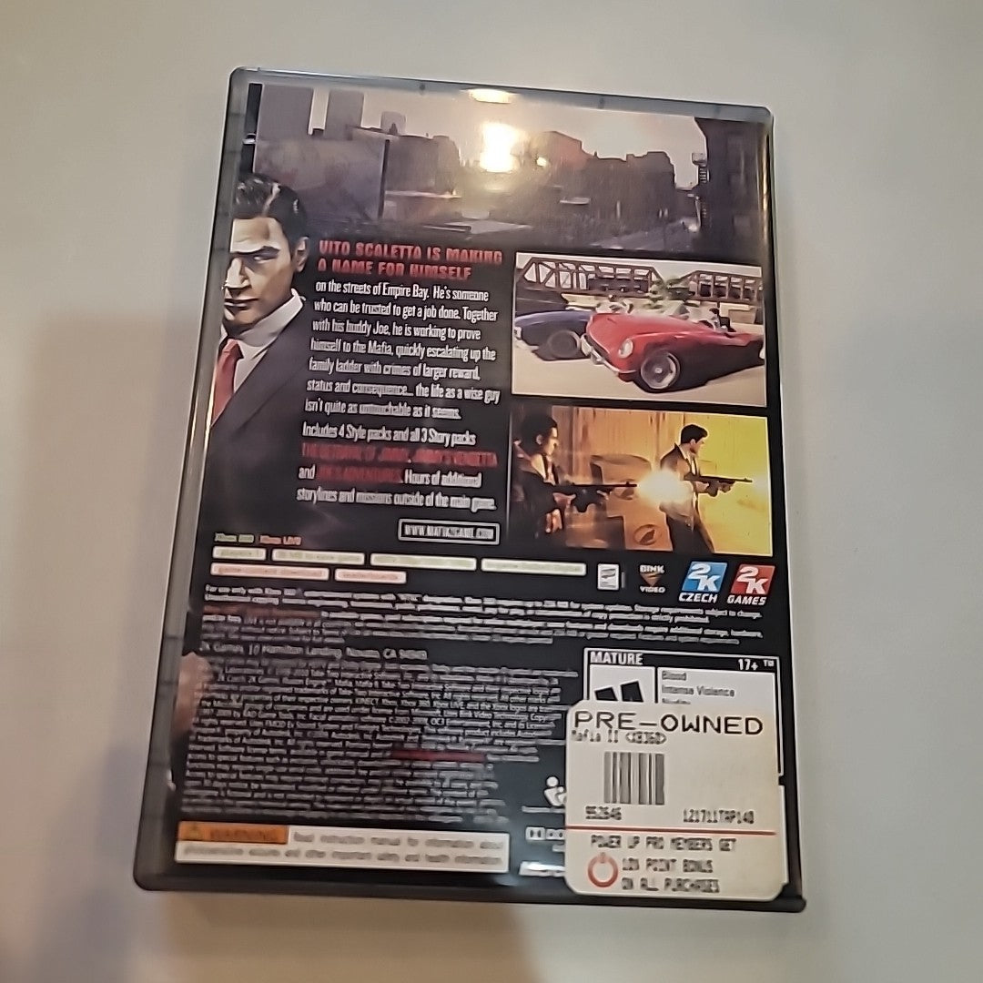 Mafia II 2 (Microsoft Xbox 360, 2010)  CIB