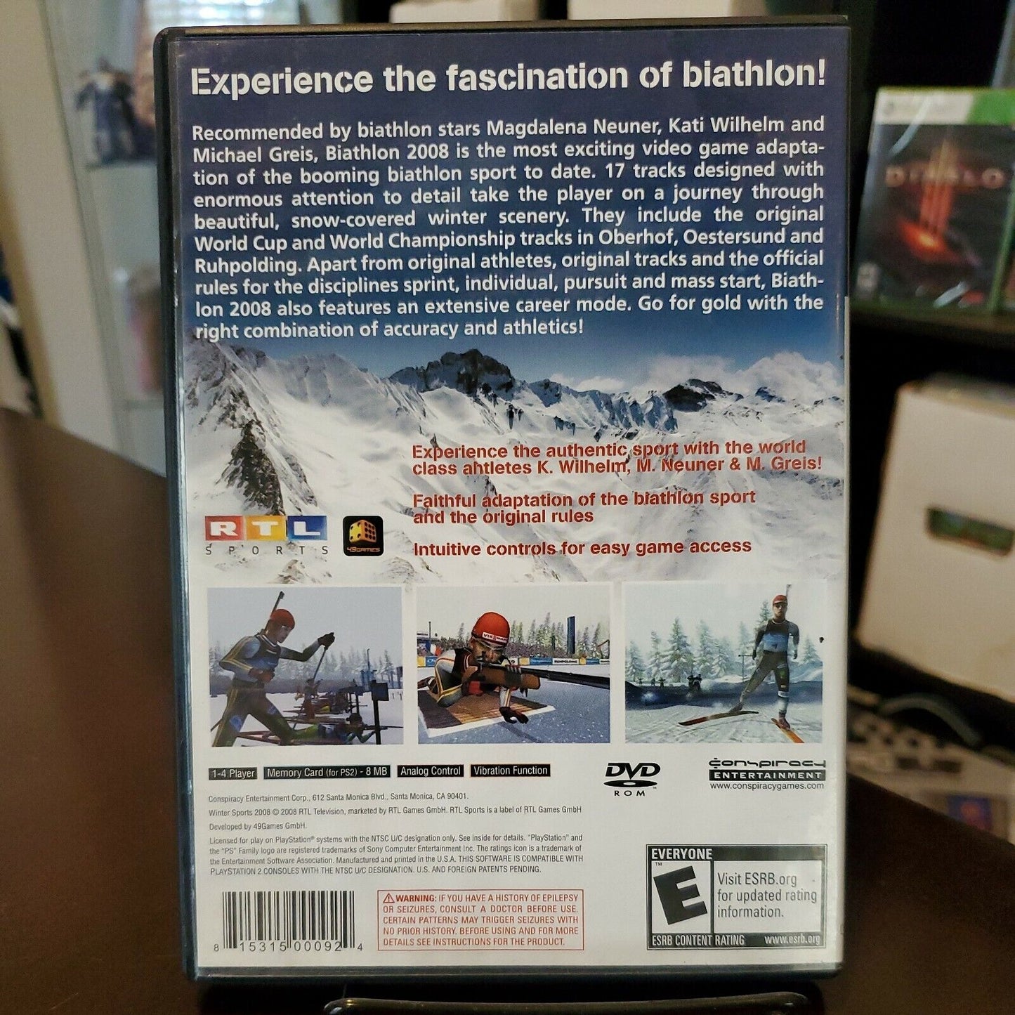 Biathlon 2008 (Sony PlayStation 2, 2008)