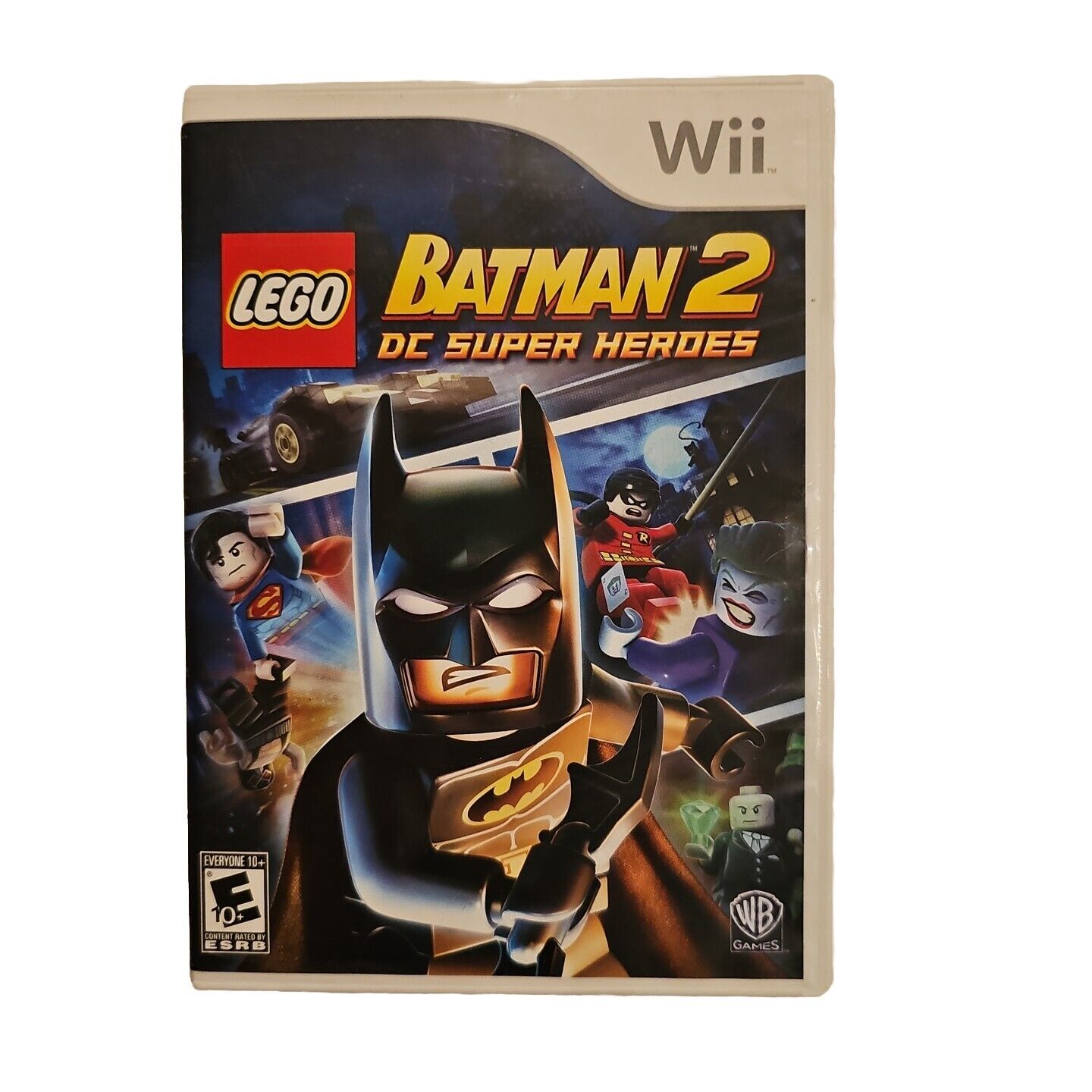 Nintendo Wii LEGO BATMAN 2 DC Super Heroes with Manual