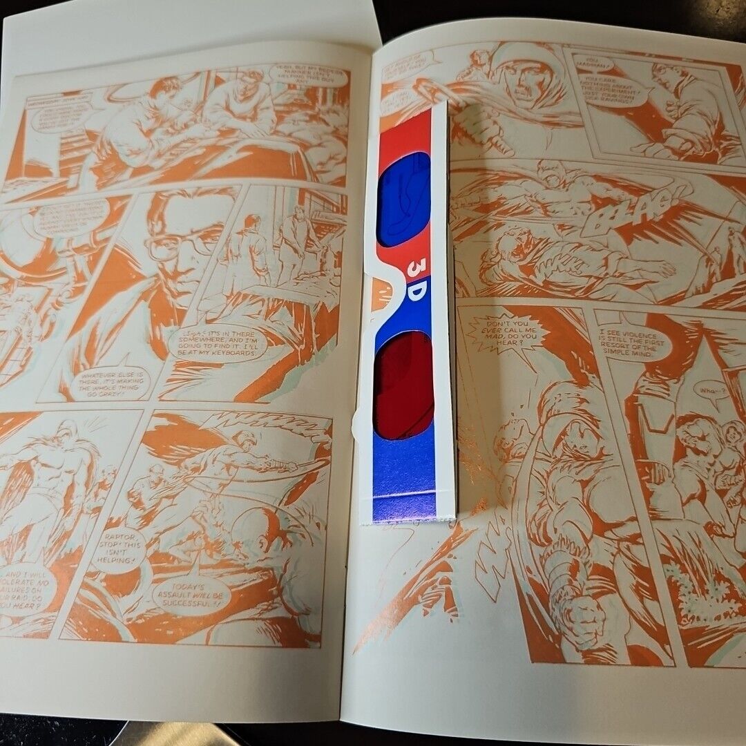 G.I. Joe in 3D comic book #1 Includes 3d GLASSES!