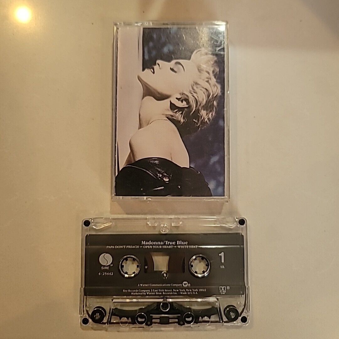 Madonna: True Blue (Cassette, 1986, Warner Bros. Records) Pop, Tested