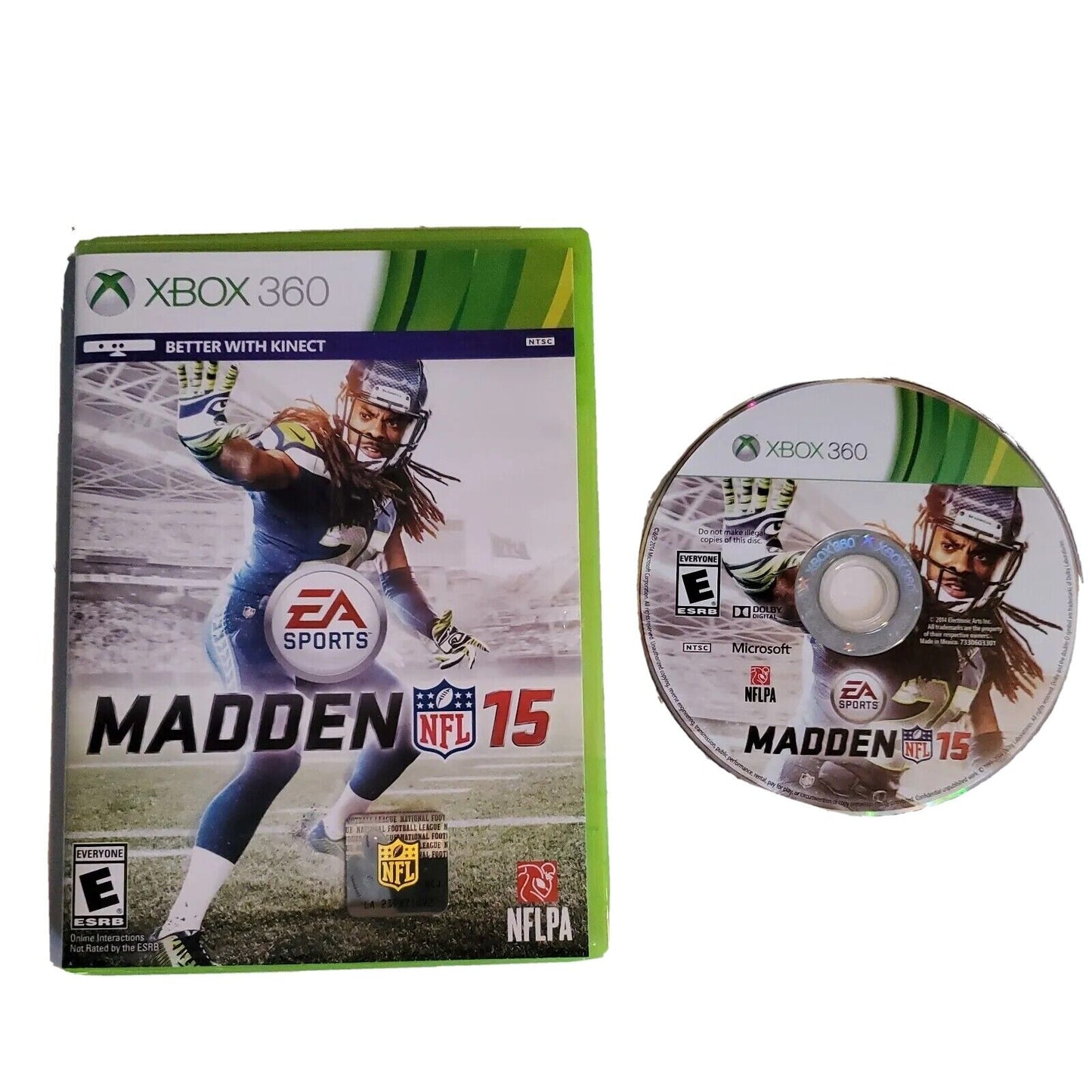 Madden NFL 15 (Microsoft Xbox 360, 2014) (FAST SHIPPING) SB2