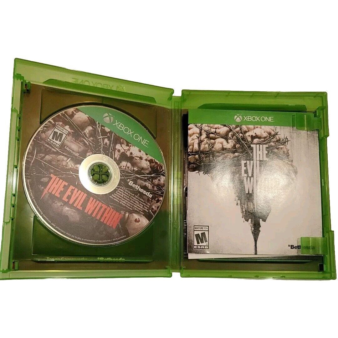 The Evil Within (Microsoft Xbox One) CIB Complete w/ Lenticular Sleeve + Manual