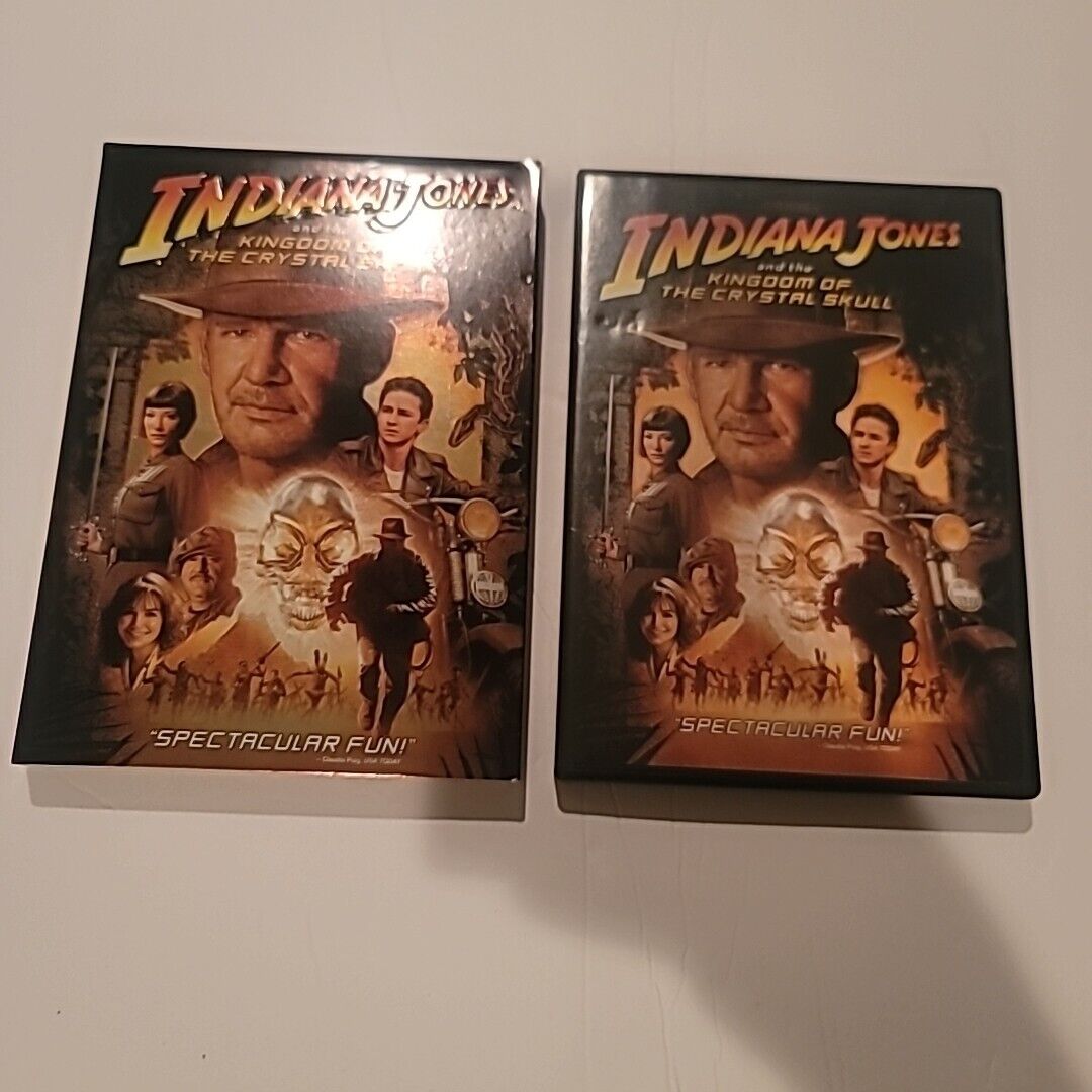 Indian Jones and the Kingdom of the Crystal Skull With Slipcover -DVD