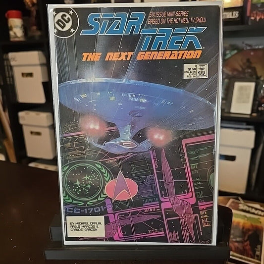 Star Trek: The Next Generation #1D • Feb 1988 • 1st Issue • Bill Sienkiewicz