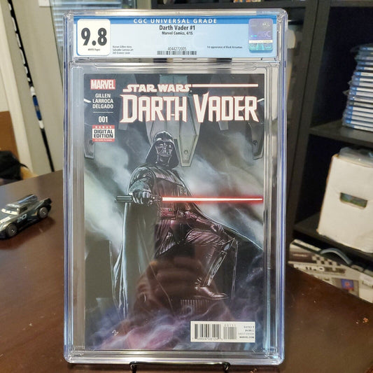 DARTH VADER #1 CGC 9.8  1st Black Krrsantan (Mandalorian TV/Boba Fett) Star Wars