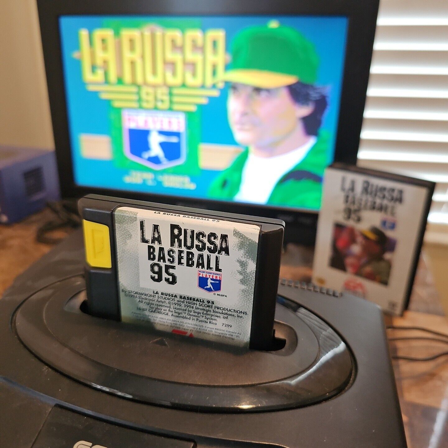 La Russa Baseball 95 (Sega Genesis, 1994) - Complete - Tested