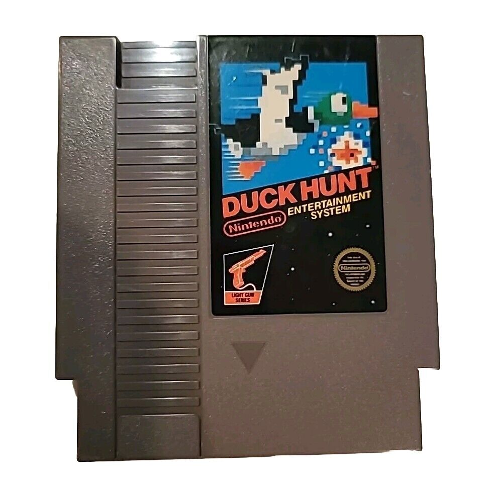 Duck Hunt (Nintendo NES, 1984) 5 Screw Game Cartridge Only Tested