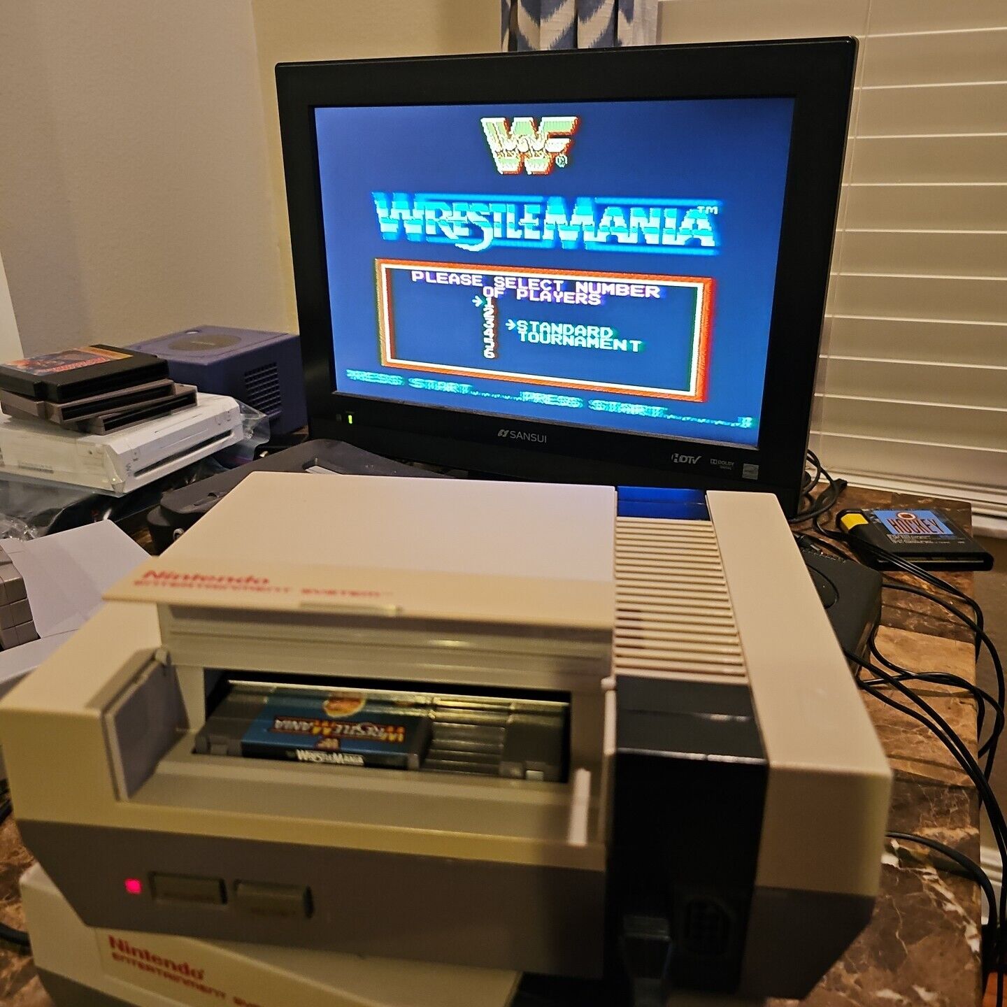 WWF WrestleMania (Nintendo Entertainment System, 1988) With Sleeve