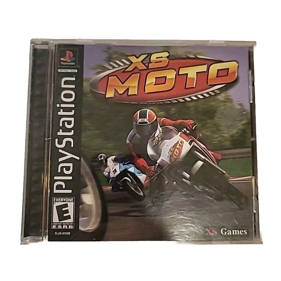 XS Moto (Sony PlayStation 1, 2002) PS1 Complete CIB W/ Manual