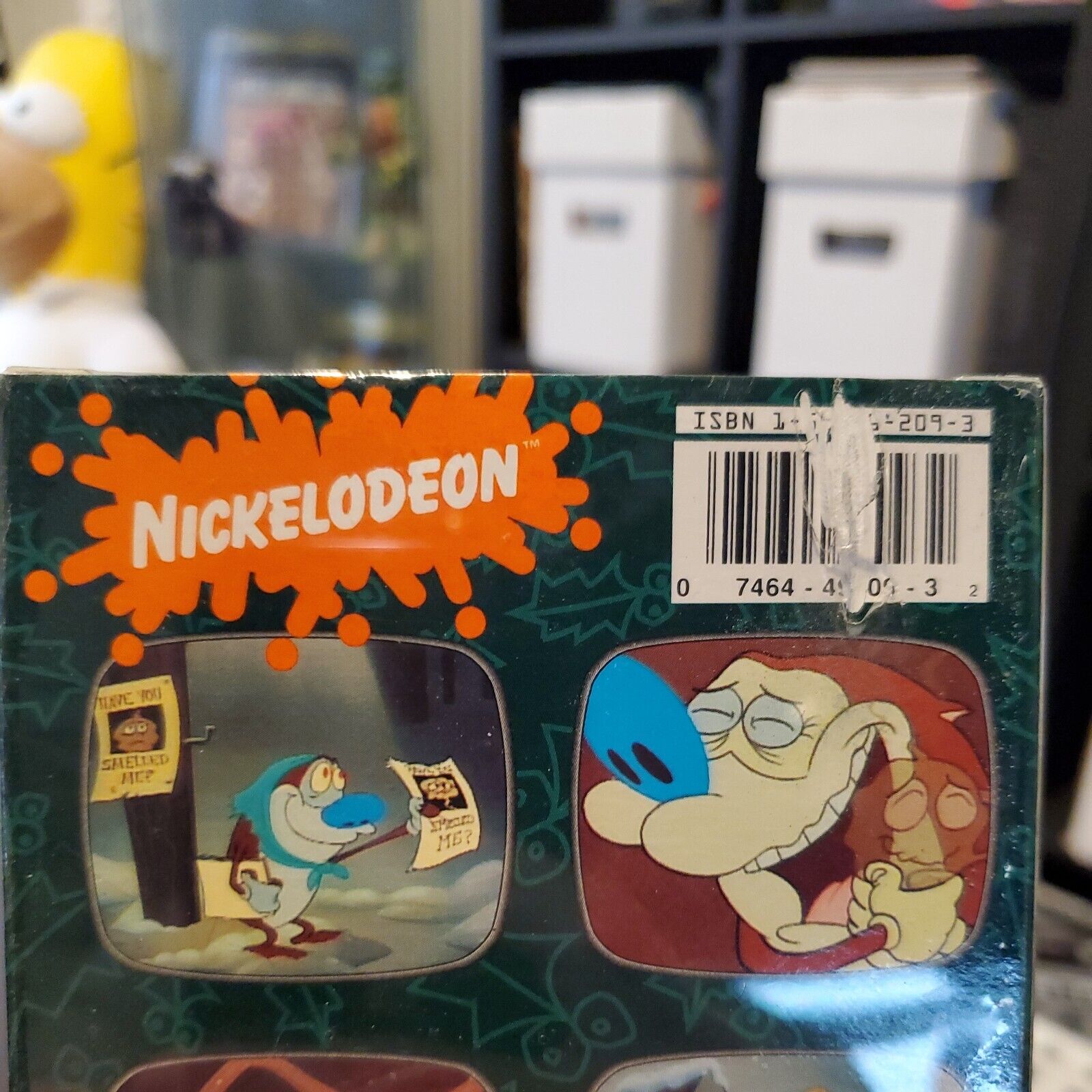 Ren and Stimpy Have Yourself A Stinky Little Christmas - VHS (1993, Nickelodeon)