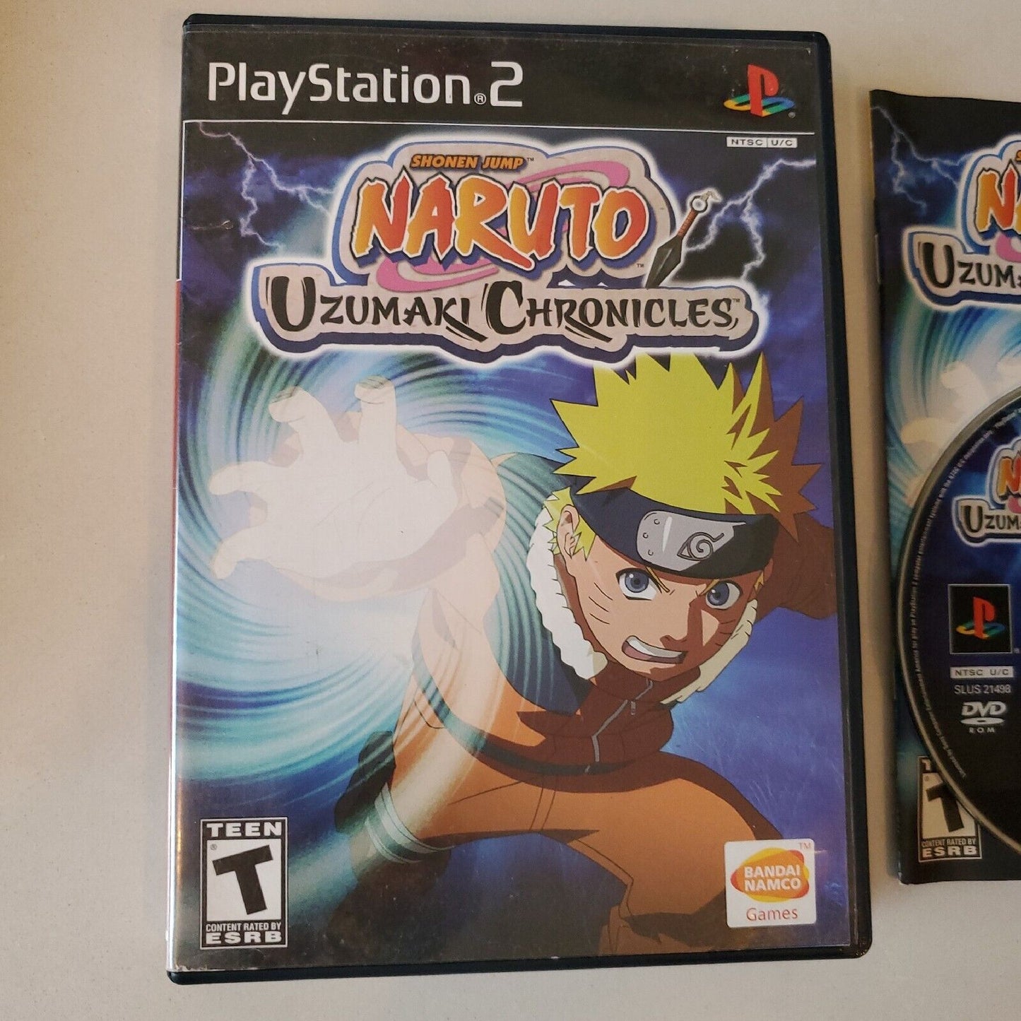 Naruto Uzumaki Chronicles Playstation 2 PS2 Video Game Complete CIB TESTED