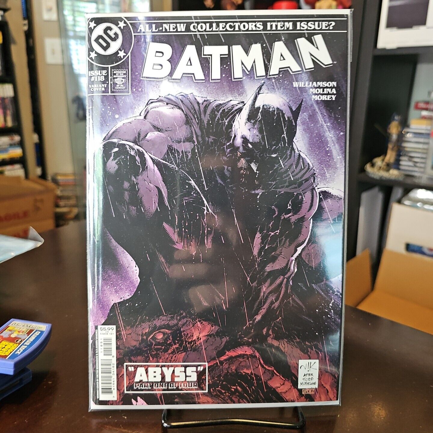 BATMAN #118 - 1ST APPEARANCE OF ABYSS VARIANT COVER HOMAGE SPIDERMAN DC