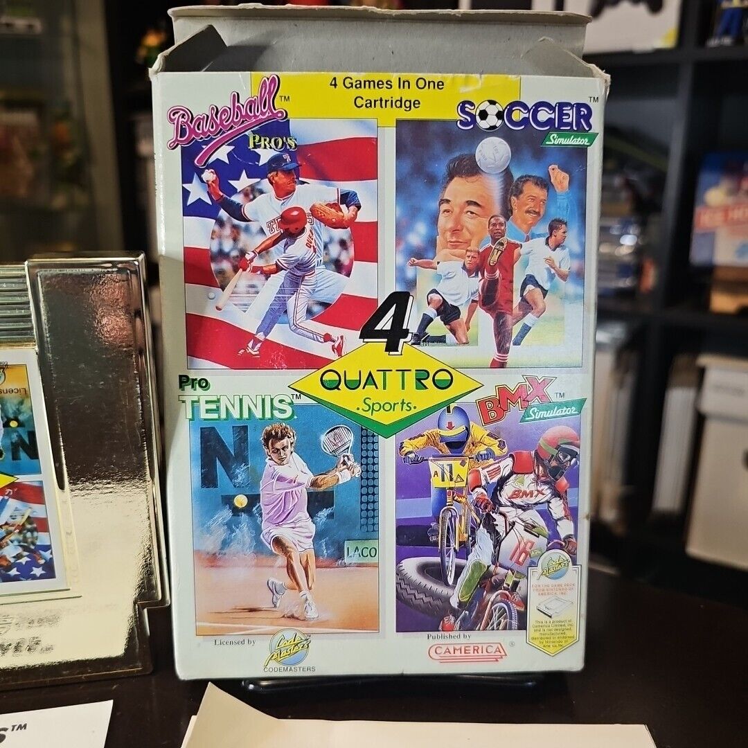 CIB Quattro Sports (Nintendo Entertainment System, 1991) NES