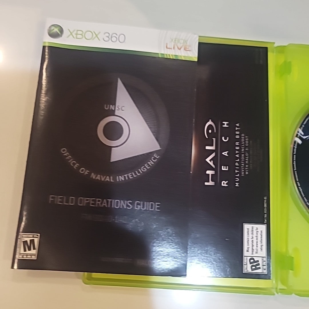 XBOX 360 Game Halo 3: ODST Complete 2 DISC Set. Ships Fast
