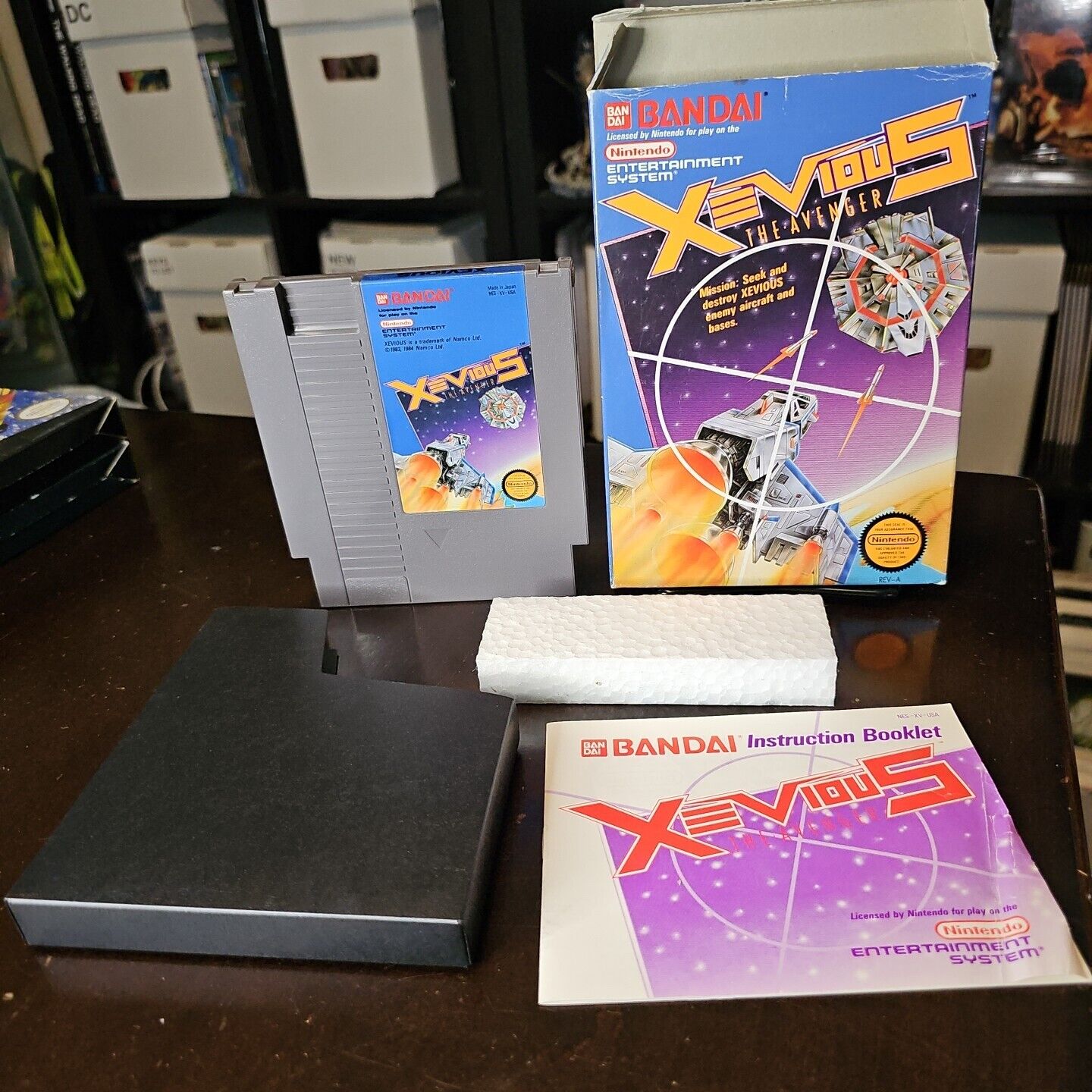 Xevious for NES Nintendo Complete In Box CIB Good Shape