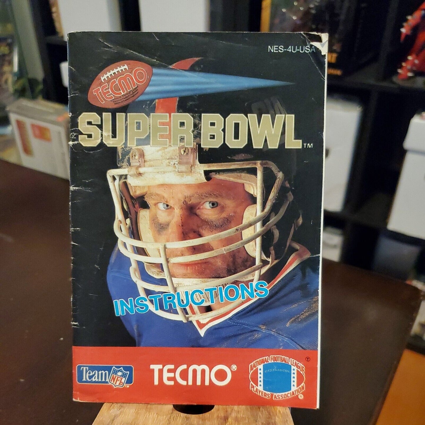 Tecmo Super Bowl NES Nintendo Manual