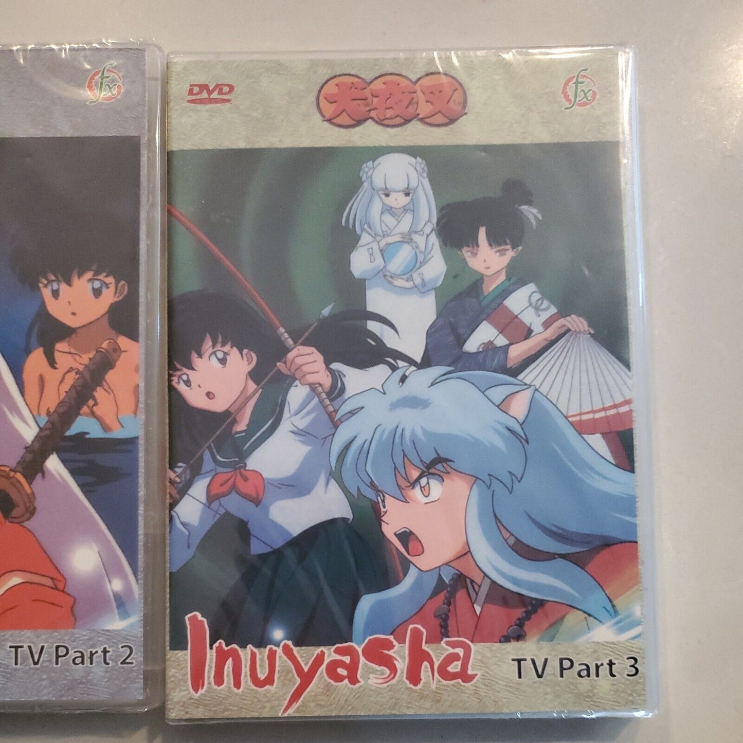 Inuyasha TV Part 1,2,3 Japanese with English Subtitles Brand New SB11