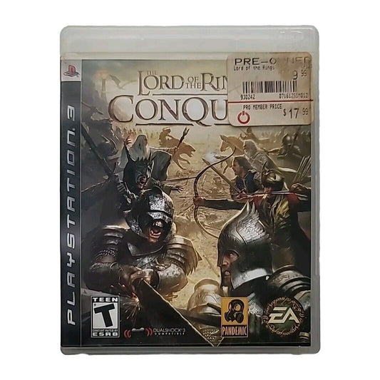 The Lord of the Rings: Conquest (Sony PlayStation 3, 2009) PS3 Video Game