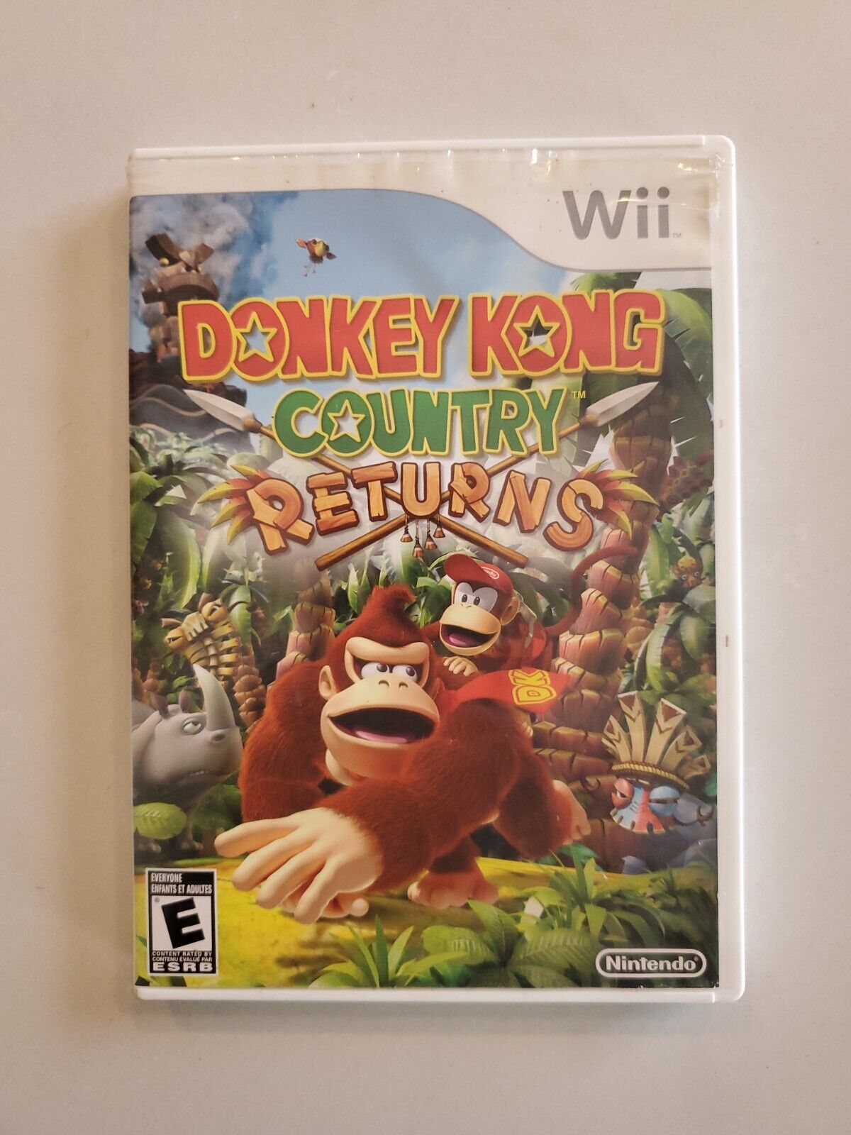 Nintendo Donkey Kong Country Returns (Nintendo Wii, 2010) No Manual