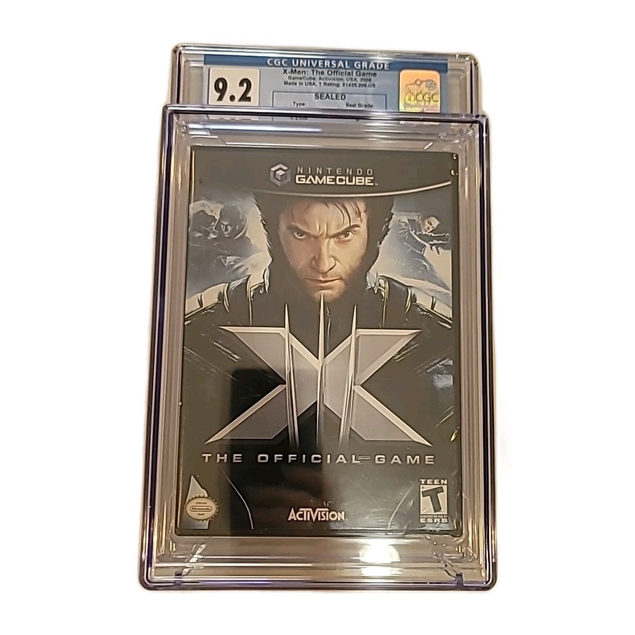 X-Men: The Official Game - Nintendo GameCube - New Sealed CGC 9.2 A Graded
