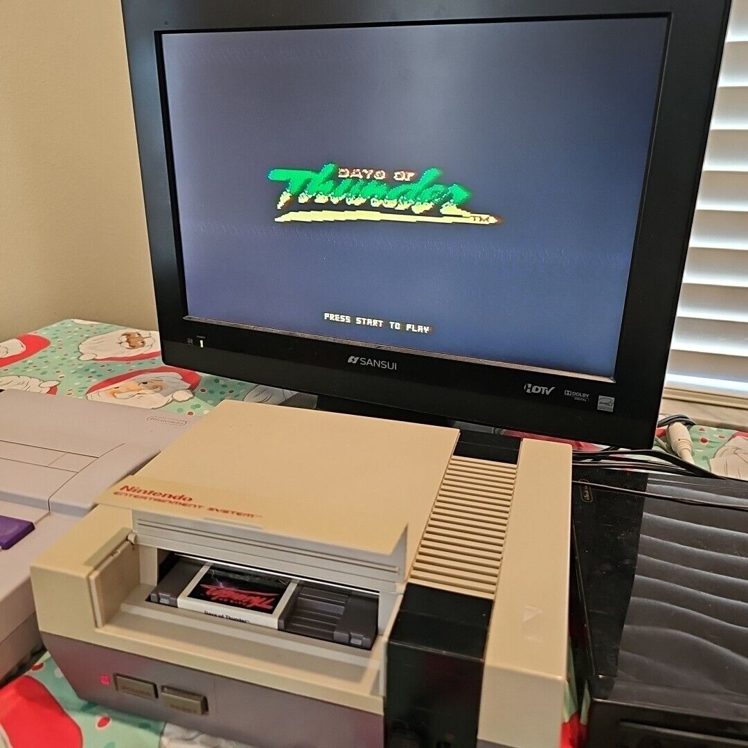 Days of Thunder (Nintendo Entertainment System, 1990) Tested and Working