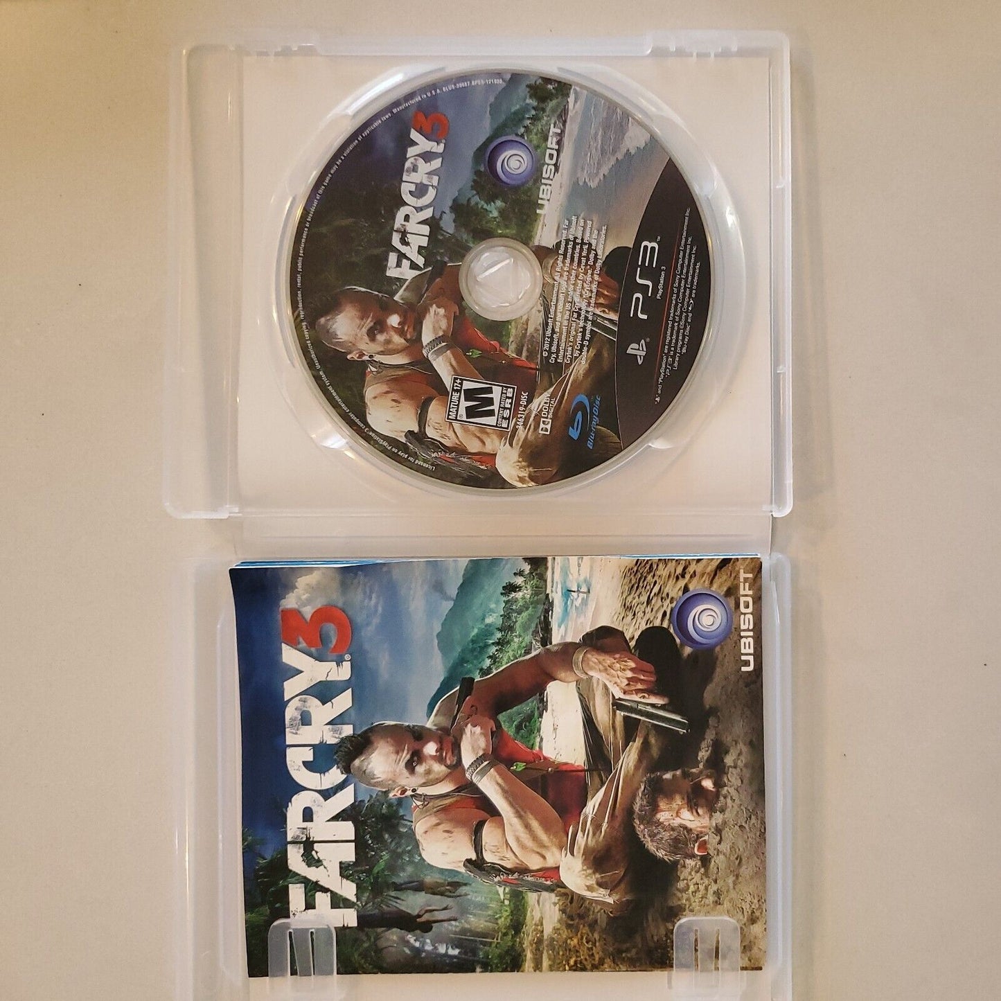 FAR CRY 3 Sony PlayStation 3, 2012 Ubisoft PS3 Game Stop Edition Complete  CIB