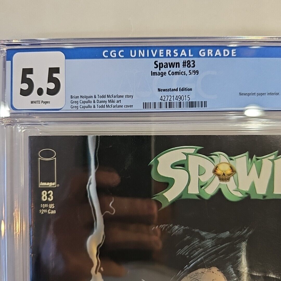 Spawn #83 Newsstand CGC 5.5 McFarlane