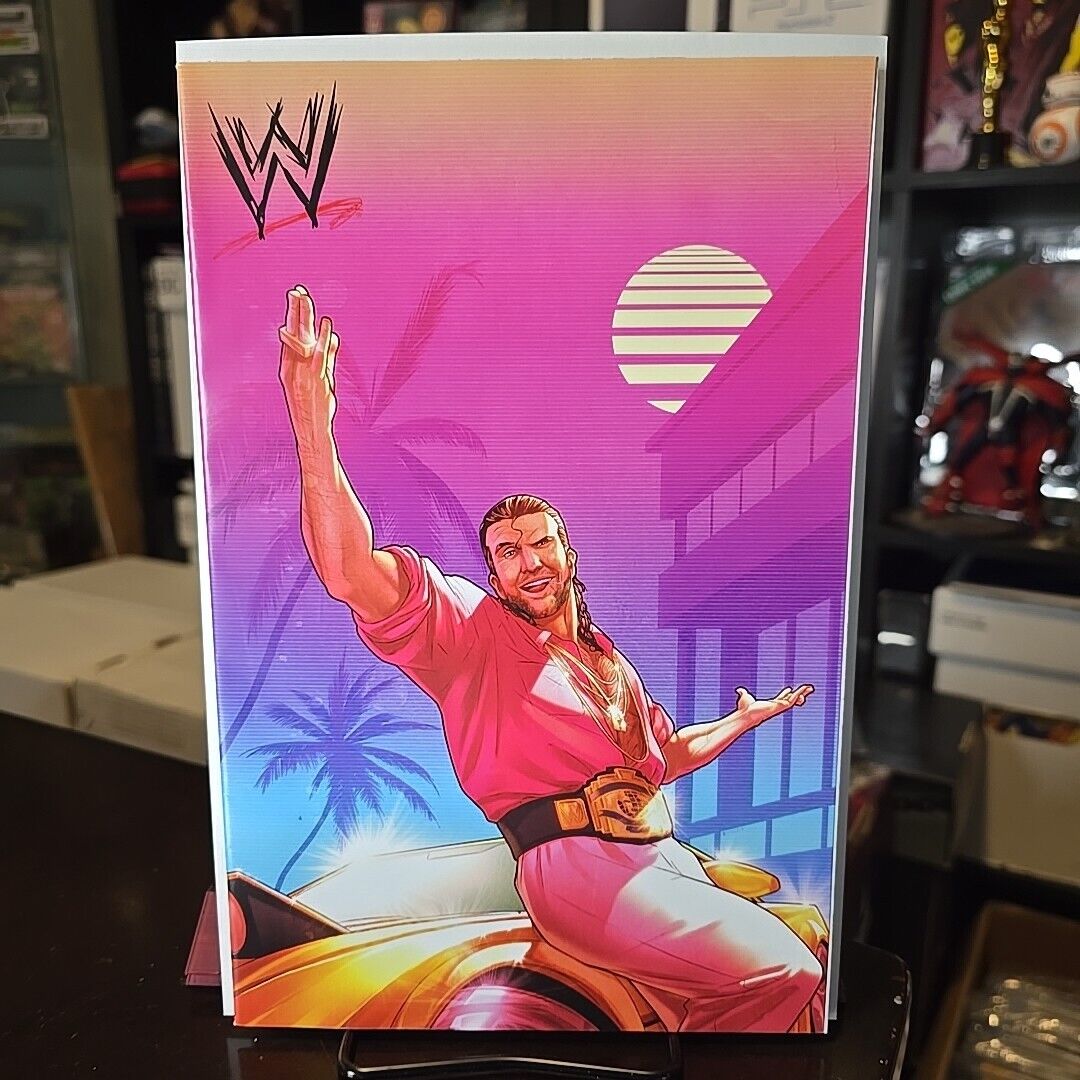 RAZOR RAMON WWE Boom Studios Variant Cover Comic Book 1:50 Scott Hall 2017 VFNM