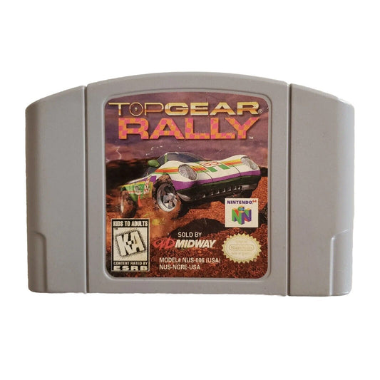 Top Gear Rally - Nintendo N64 Game Authentic