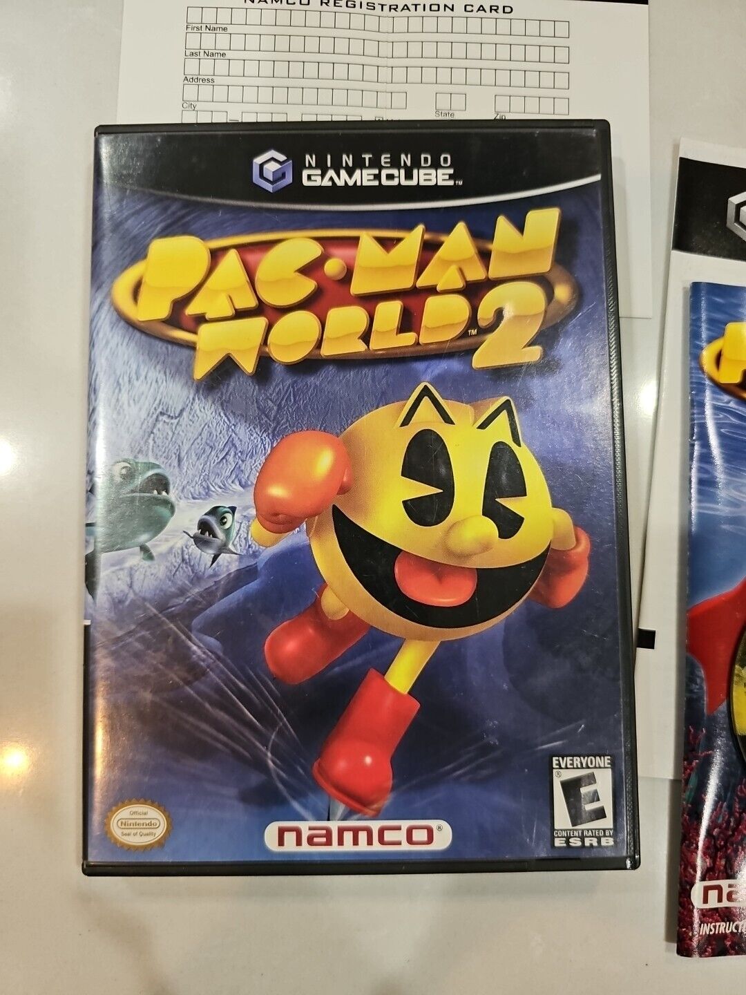 Pac-Man World 2 (Nintendo GameCube) TESTED CIB With Inserts!