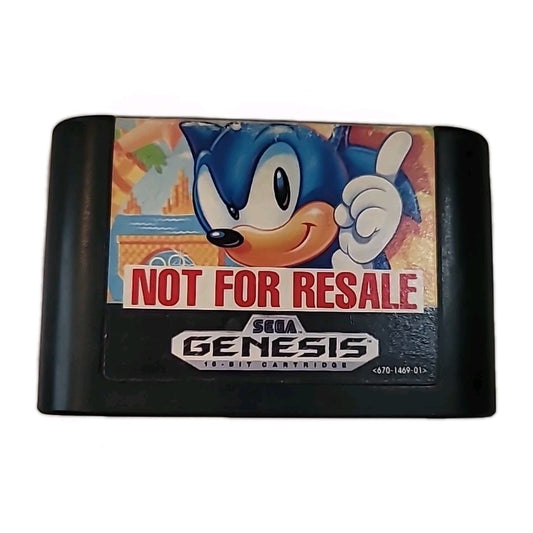 Sonic The Hedgehog [Not For Resale], Cartridge Only (Sega Genesis)