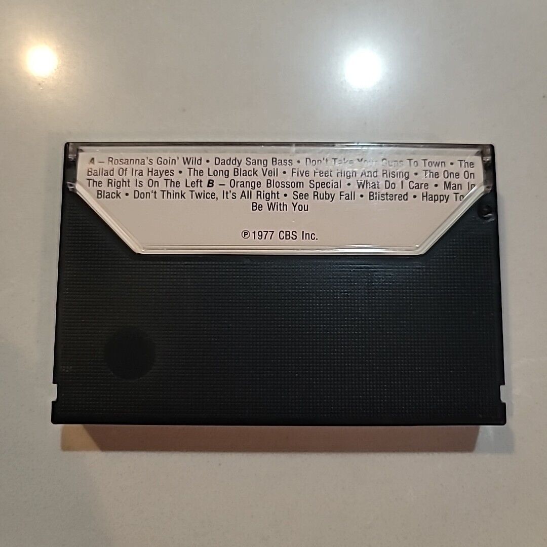 Johnny Cash - Hello, I’m Johnny Cash (1977) Music Cassette Tape