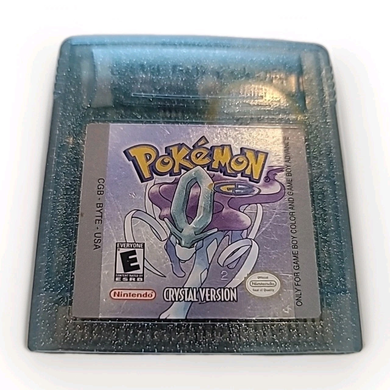 Pokemon Crystal Version (Nintendo GameBoy, 2001) Cartridge Only - Authentic Case