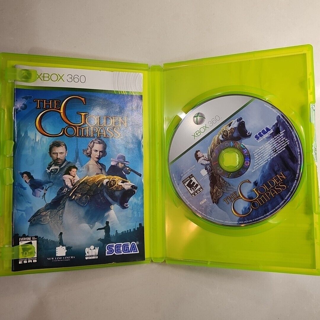 The Golden Compass (Microsoft Xbox 360, 2007) The Disc is in Near Mint/Excellent