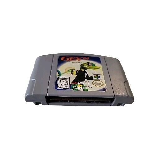 Nintendo 64 Gex 64 Enter The Gecko Tested And Working Cartridge Only