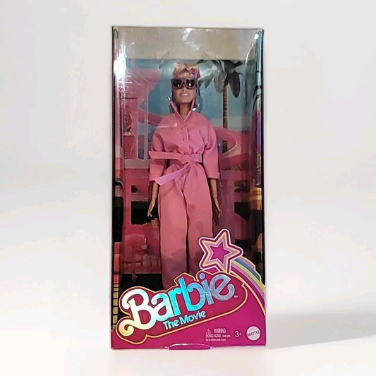 Barbie the Movie Collectible Doll Margot Robbie in Pink Power Jumpsuit AMC 2023