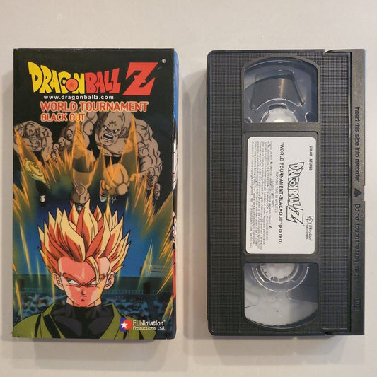 Dragon Ball Z - World Tournament: Blackout (VHS, 2001, Edited) BB1