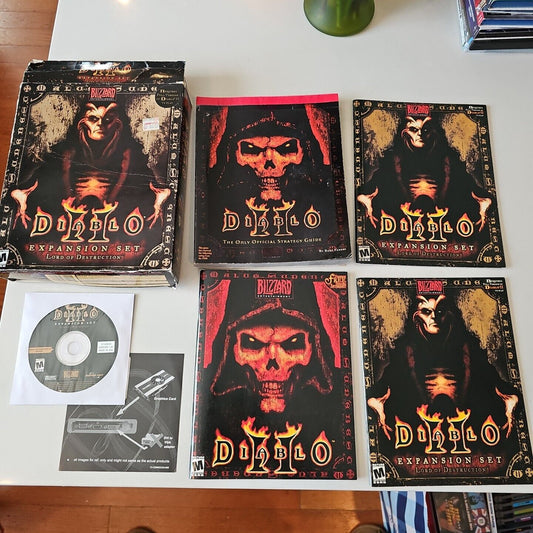 Diablo II Expansion Set: Lord of Destruction (Windows/Mac, 2001) CIB Big Box