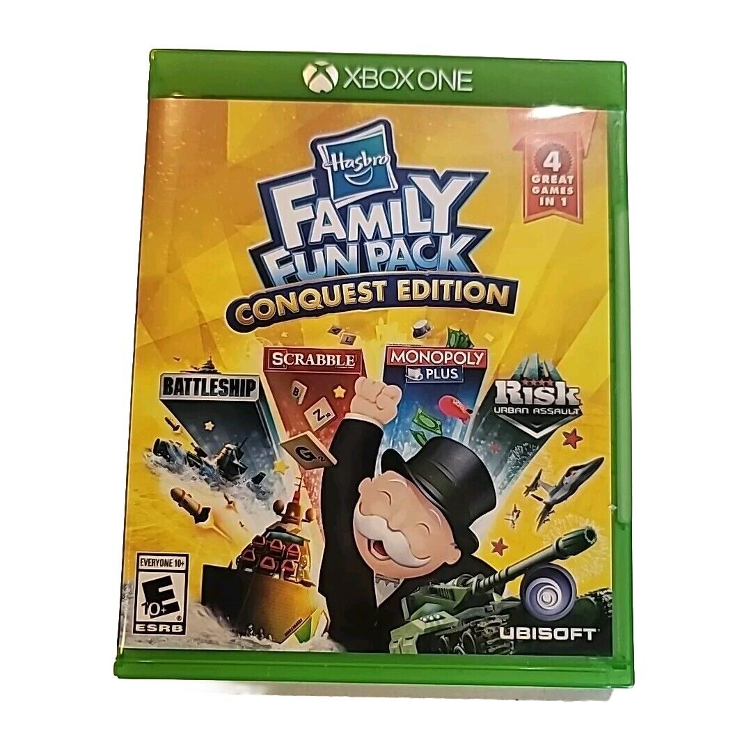 Hasbro Family Fun Pack: Conquest Edition (Microsoft Xbox One, 2016) 