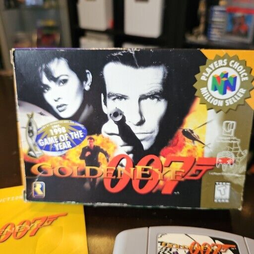 Goldeneye 007 Nintendo 64 N64 CIB Complete - Box & Manual - Tested & Authentic!!