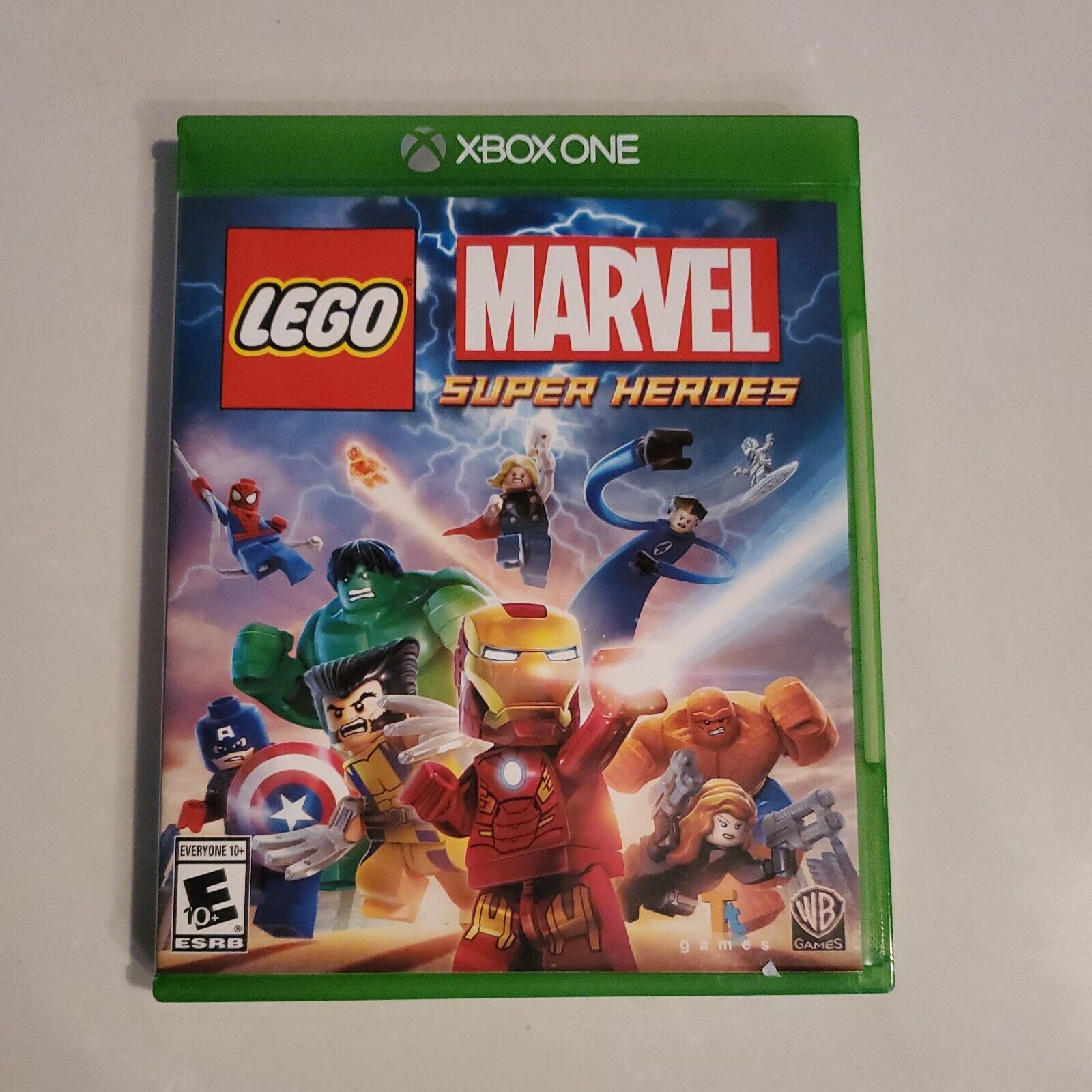 LEGO Marvel Super Heroes Microsoft Xbox 1 One Video Game Warner Bros. SB1