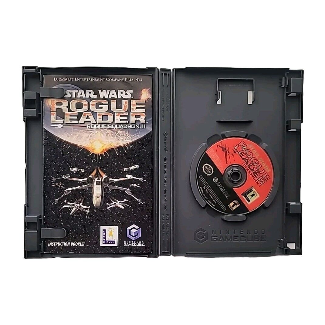 Star Wars Rogue Leader GameCube CIB w/Nintendo Power Guide