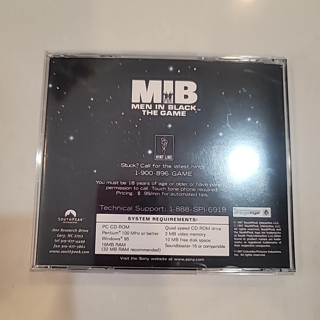 MIB Men In Black The Video Game Pc Cd-ROM T-Teen