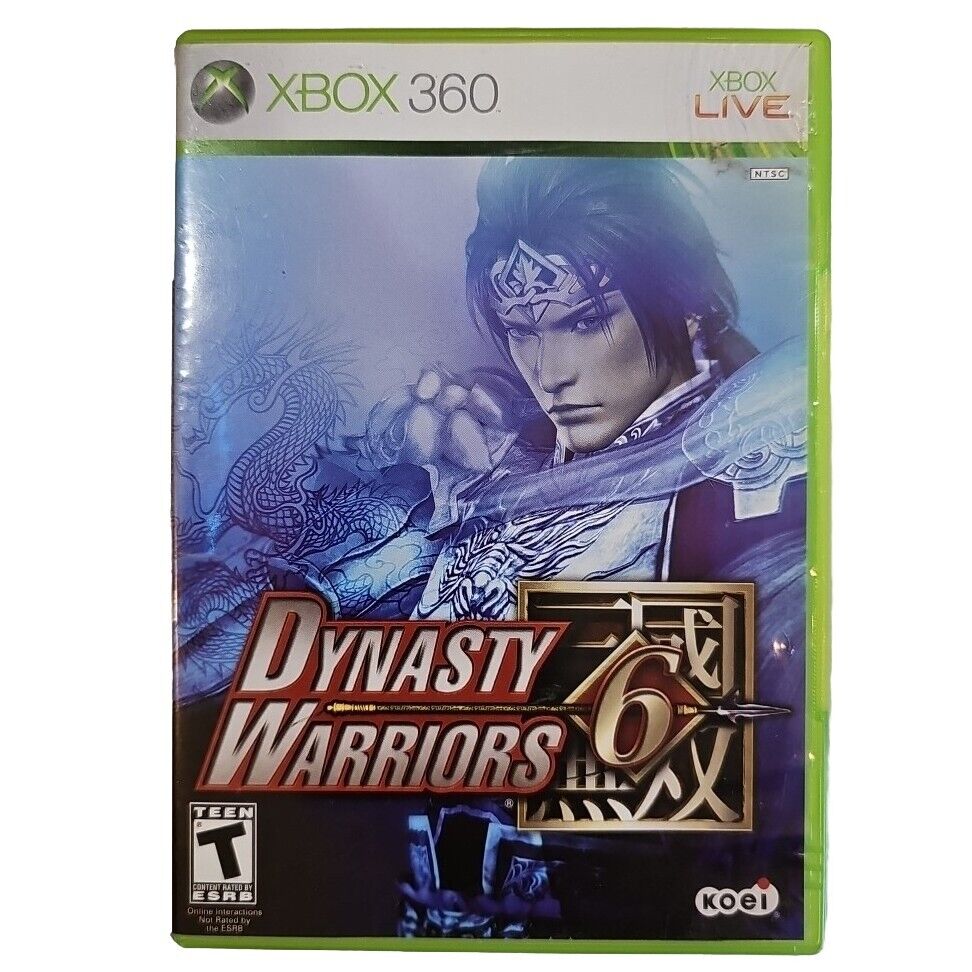 Dynasty Warriors 6 Microsoft Xbox 360 2008 CIB Complete TESTED